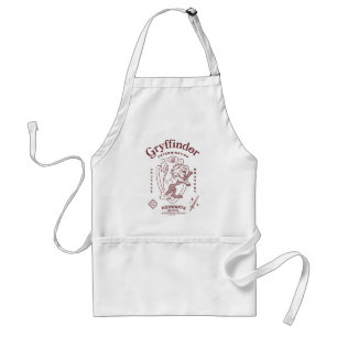 Tablier Blason de GRYFFINDOR™ Détermination Courage Bravou
