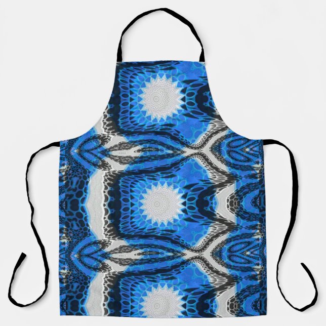 Tablier Bleu atomique (Recto)