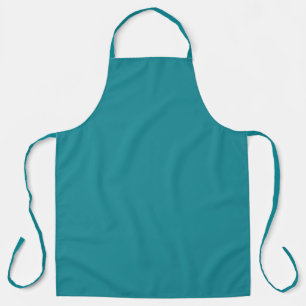Tablier Bleu Cyan Turquoise Turquoise Printemps saison Cou