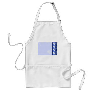 Tablier Bleu d'hiver