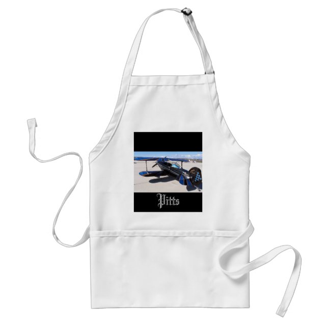 Tablier Bleu spécial de Pitts, Pitts (Devant)