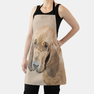 Tablier Bloodhound Peinture - Joli chien d'origine art