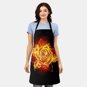 Tablier Blooming Fire Rose