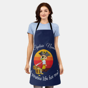 Tablier Blue Boy Party Pirate