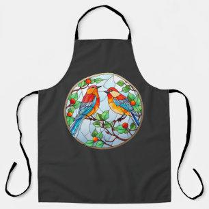 Tablier Bluebirds en verre doux