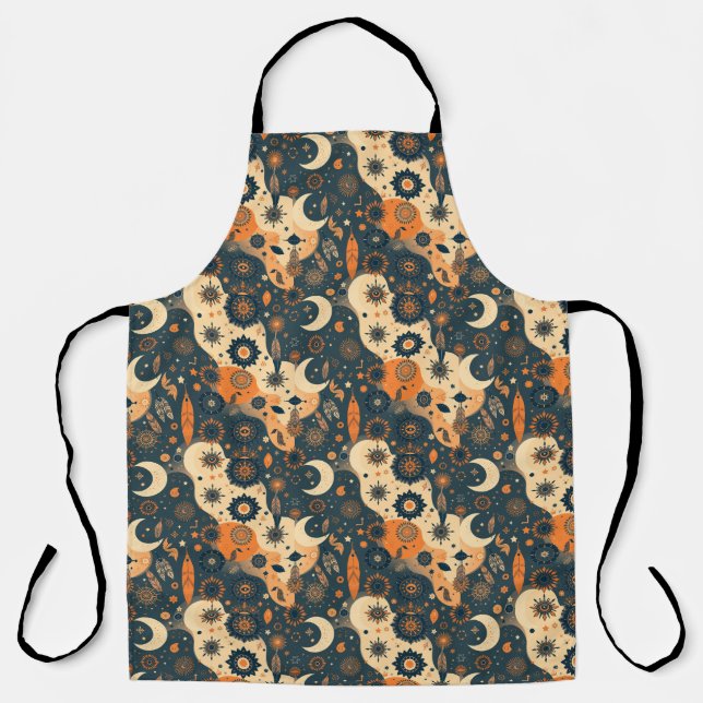 Tablier Boho Apron - Cuire dans le style et le confort (Recto)