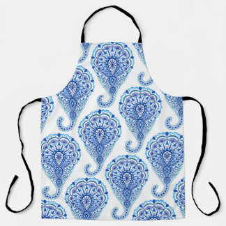 Tablier Boho Chic Paisley sans fil Oriental