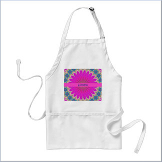 Tablier Boho Hot Pink Mandala