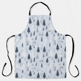 Tablier Bois d'hiver scandinave