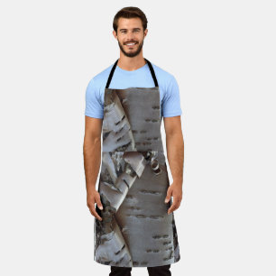 Tablier Bois Roux de Bouleau Tordus Rustique