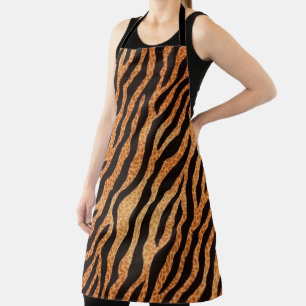 Tablier Boisson Motif poster de animal Tiger Stripes