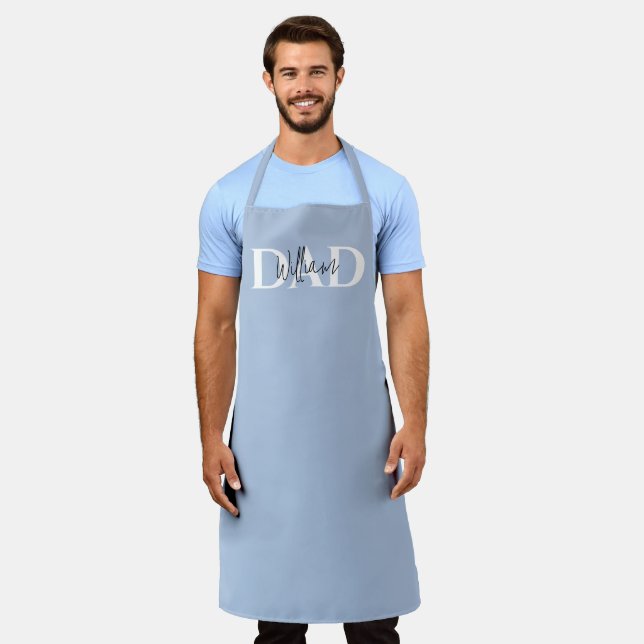 Tablier Bold Pastel DAD | Cadeau de la Fête des Pères (Porté)