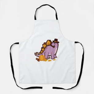 Tablier Bon thanksgiving Holiday Cute Stegosaurus Dinosa