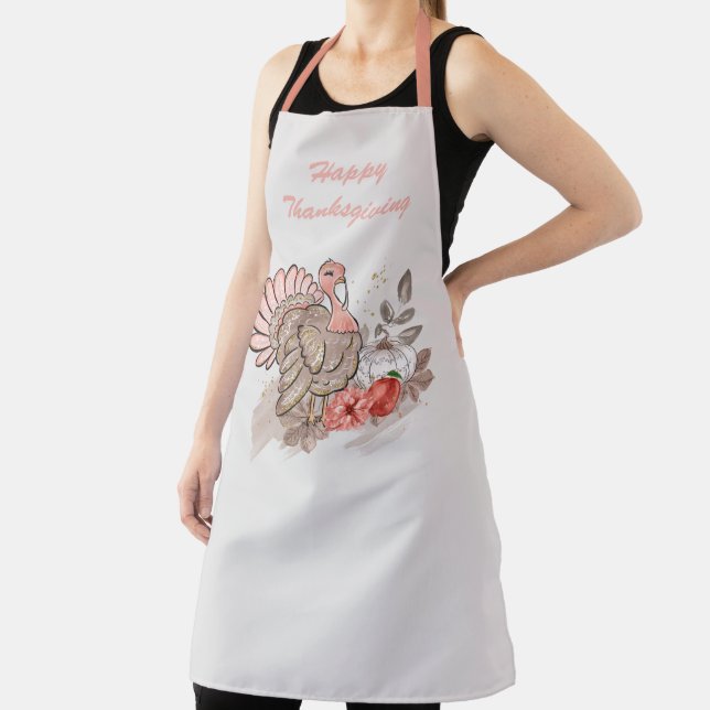 Tablier Bon thanksgiving Turquie Apron (Insitu)