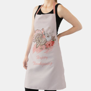 Tablier Bon thanksgiving Turquie Apron