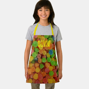Tablier Bonbons Gélifiés Personnalisés Colorés