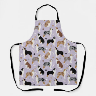 Tablier Bones et pattes de berger australiens