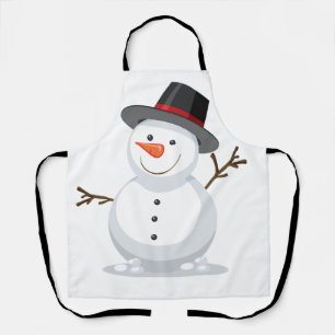 Tablier Bonhomme de neige