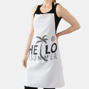Tablier Bonjour été