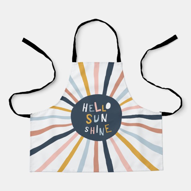 Tablier Bonjour Sunshine (Recto)