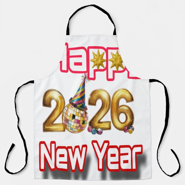 Tablier Bonne année  (Recto)