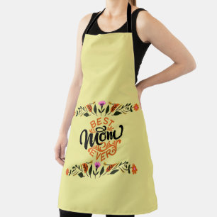 Tablier Bonne fête des mères Meilleure maman jamais
