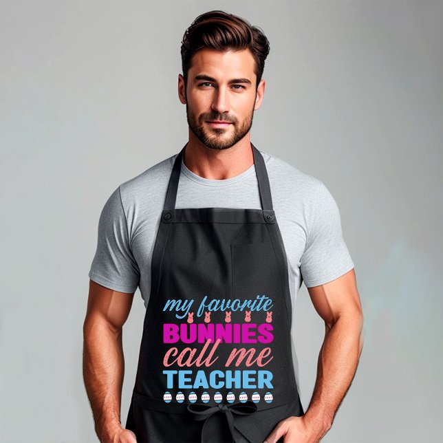 Tablier Bonne Pâques - Lapin (Créateur téléchargé)