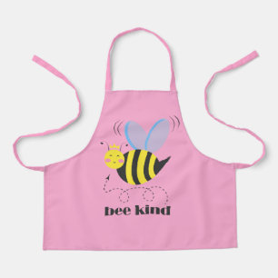 Tablier Bonne princesse d'abeille avec couronne et slogan