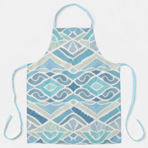 Tablier Bord de mer/plage/bleu marine