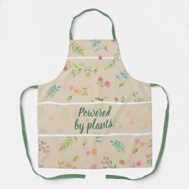 Tablier Botanic Flower Garden & Kitchen Apron avec quota