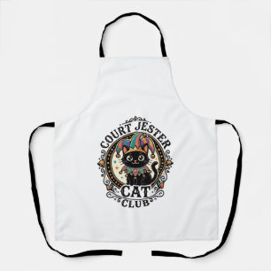 Tablier Bouffon de Cour Chat Drôle Conception Amateur de C