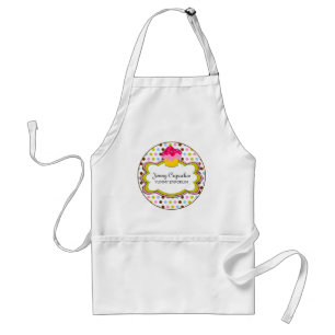 Tablier Boulangerie de cupcake Whimsical Apron personnalis