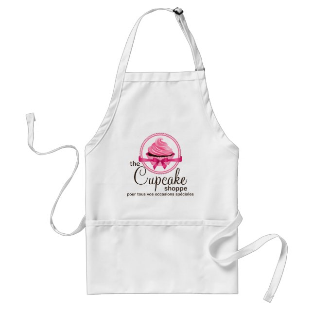 Tablier Boulangerie Gourmande Cupcake Business Custom (Devant)