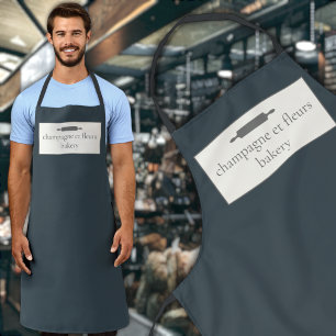 Tablier Boulangerie sur mesure Nom Proep Midnight Blue Che