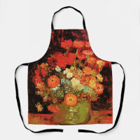 Bowl avec Zinnias par Vincent van Gogh