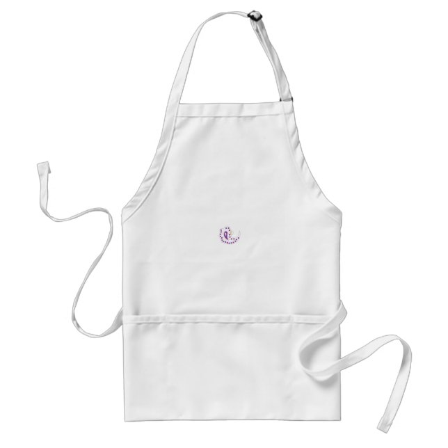 Tablier Bransoletka z serduszkiem Style, aubergine légère (Devant)