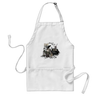 Tablier BREW de SORCIÈRES vintage moderne de Halloween