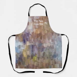 Tablier Brick Abstrait Hiver Automne Apron