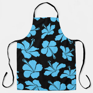 Tablier Bright hawaiian sans couture motif avec hippocampe