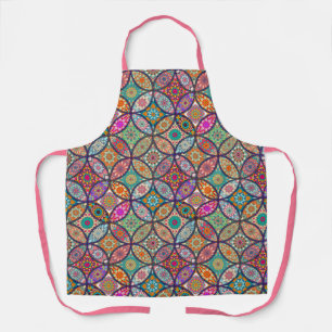 Tablier Bright Mandala Motif Apron
