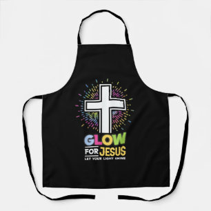 Tablier Brillez pour Jésus Christique Croix Tee Jésus-Chri