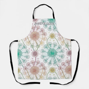 Tablier Brise de Dandelion Whimsical - Pastel Botanique