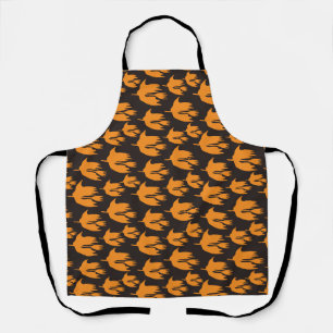 Tablier Broom Ride nocturne - motif Halloween sans soudure