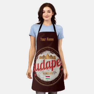 Tablier Budapest Design Hongrie Parlement Vintage