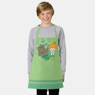 Tablier Buddy l'Elf OMG Père Noël ! Je Le Connais !