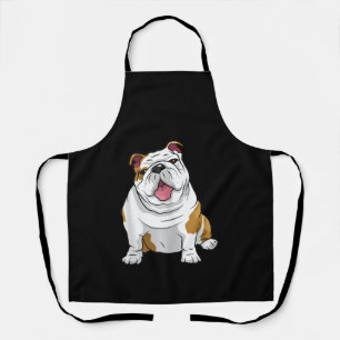Tablier Bulldogs anglais Awesome Funny Bulldog Pups Chiens