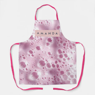 Tablier Bulle Rose Pastel Onirique Personnalisée