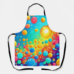Tablier Bulles colorées Art flottant