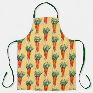 Tablier Bunch de carottes Orange Vegetable Veggie Garden