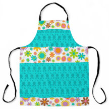 BUNNIERS DE PÂQUES AQUA ET FLEURS COLORÉES